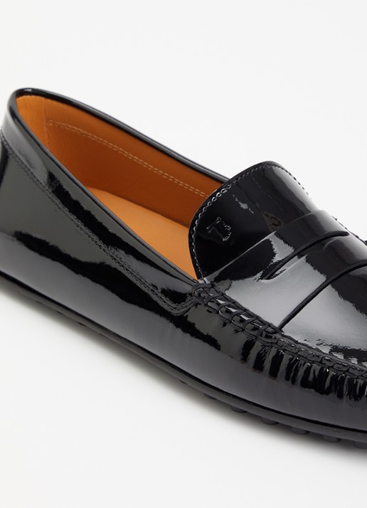 Tod's Loafer van lakleer - detail 4 zwart