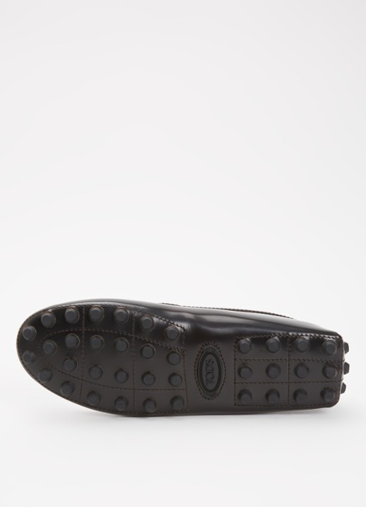 Tod's Mocassin van kalfsleer - detail 4 zwart