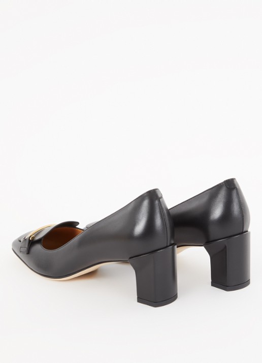 Tod's Pump van kalfsleer - achterkant 3 zwart