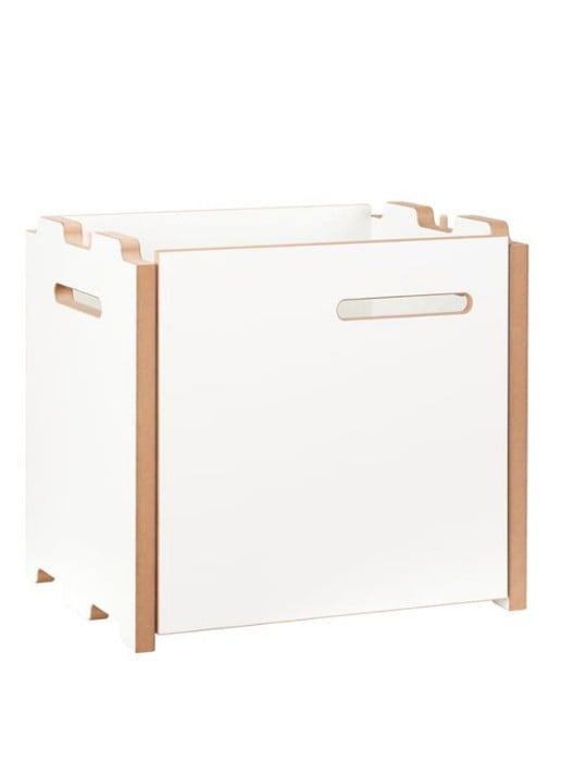 Tojo Halbstark opbergmodule met deurtje rechts 38 cm - voorkant wit