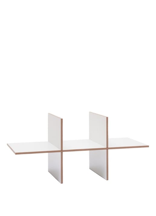 Tojo Hochstapler plank dubbel  - voorkant wit