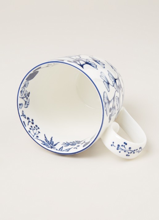 Tokyo Design Studio Flora Japonica Ginkgo mok 38 cl - detail 3 wit