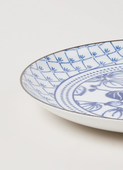 Tokyo Design Studio Flora Japonica Ivy dinerbord 25 cm - detail 3 wit