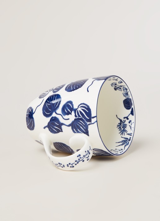 Tokyo Design Studio Flora Japonica Ivy mok 38 cl - detail wit