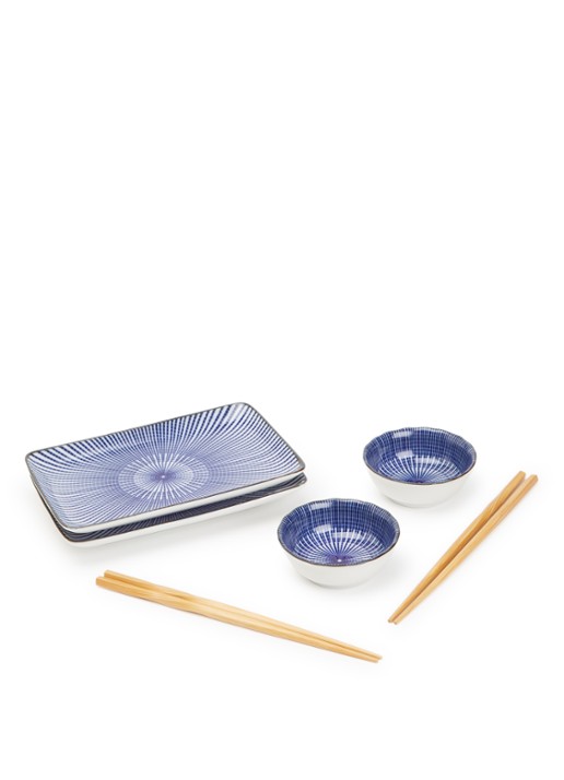 Tokyo Design Studio Kotobuki sushi serviesset 6-delig