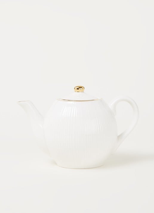 Tokyo Design Studio Nippon White theepot 0,6 liter - voorkant 2 wit