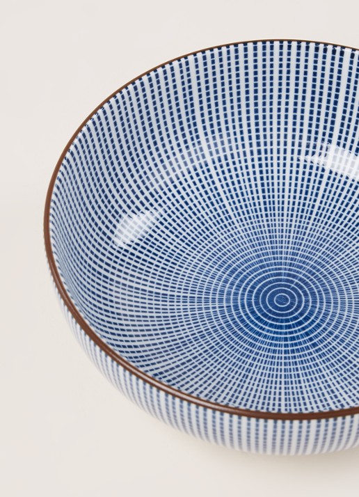 Tokyo Design Studio Sendan kom 15 cm - detail donkerblauw