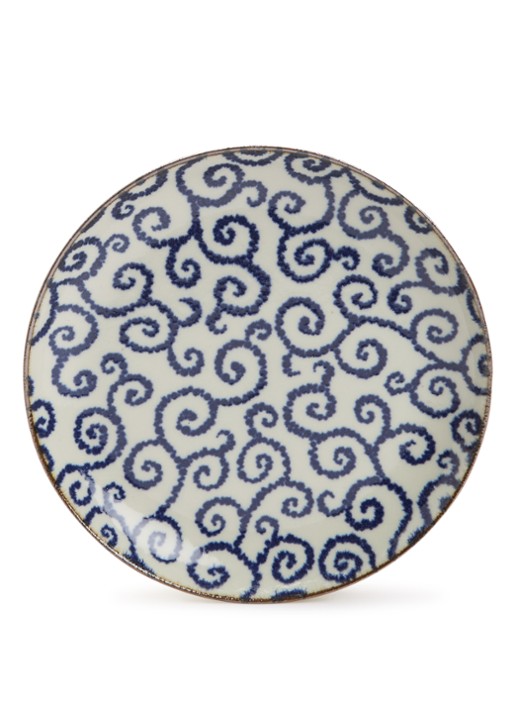 Tokyo Design Studio Ten Karakusa ontbijtbord 21,5 cm