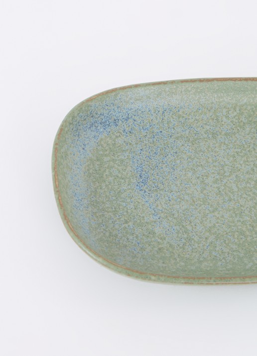 Tokyo Design Studio Vert Sauge serveerschaal 19 x 13 cm - detail 2 groen