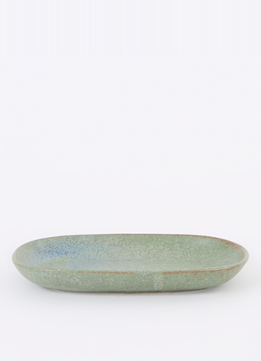 Tokyo Design Studio Vert Sauge serveerschaal 19 x 13 cm - detail 3 groen