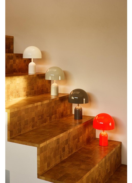 Tom Dixon Bell oplaadbare tafellamp LED 28 cm - detail 3 goud