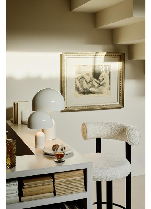 Tom Dixon Bell oplaadbare tafellamp LED 28 cm - detail 4 goud