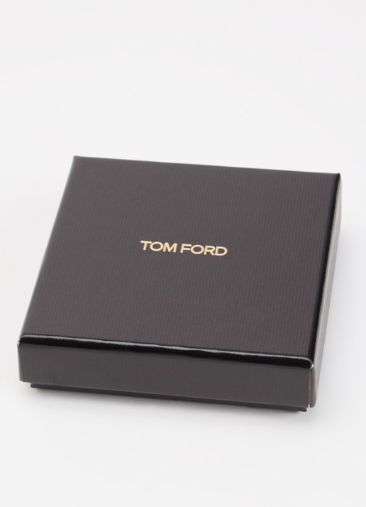 Tom Ford Armband van gevlochten leer - detail 2 zwart