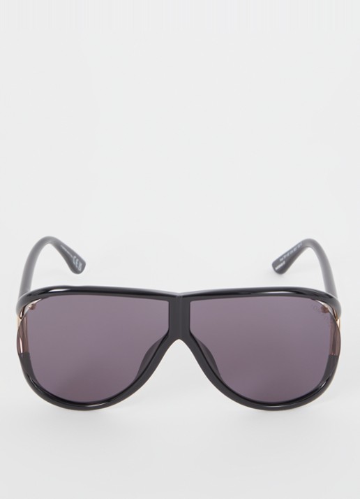 TOM FORD Axel zonnebril FT1197 - detail zwart
