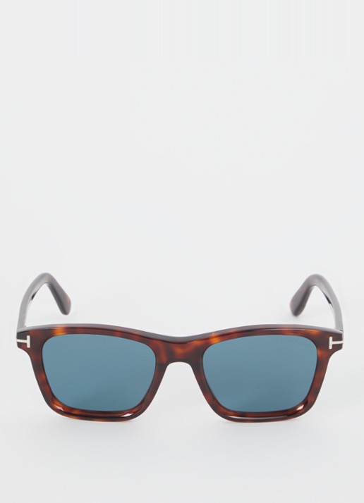 TOM FORD Barron zonnebril FT1179 - detail steenrood