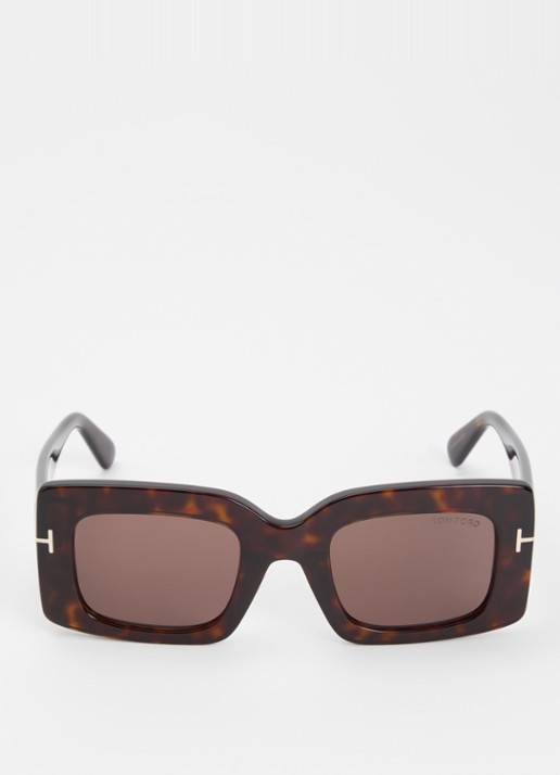 TOM FORD Brigitta zonnebril TR001934 - detail donkerbruin
