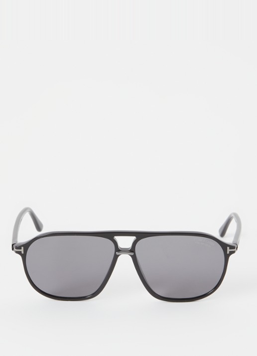 TOM FORD Bruce zonnebril gepolariseerd FT1026 - detail 3 zwart