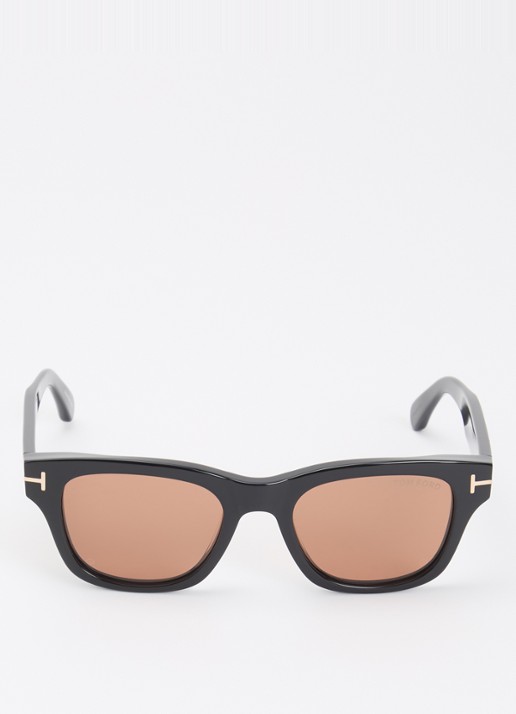 TOM FORD Caled-02 zonnebril FT1357 - detail zwart