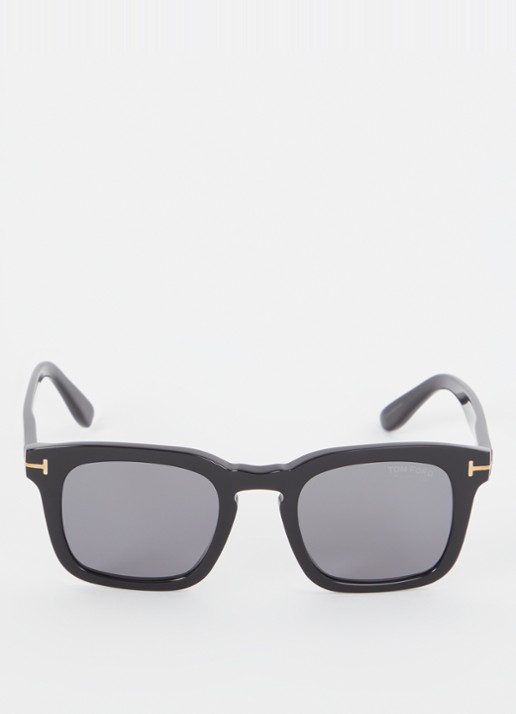 TOM FORD Dax zonnebril gepolariseerd FT0751 - detail 2 zwart