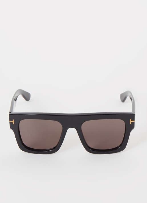 TOM FORD Fausto zonnebril FT0711 - detail zwart