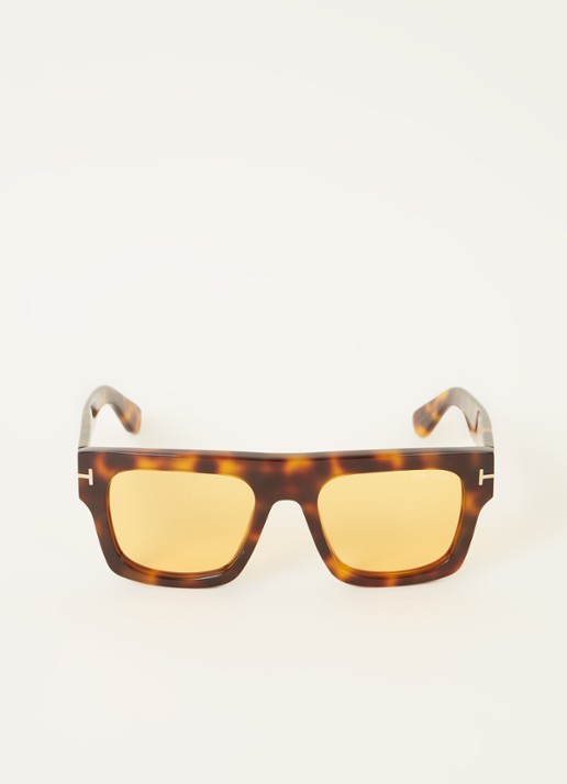 TOM FORD Fausto zonnebril FT0711 - voorkant 4 bruin
