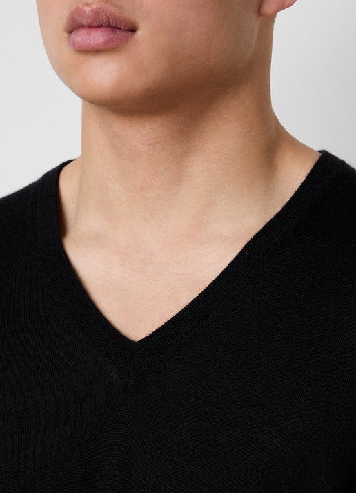 Tom Ford Fijngebreide pullover van kasjmier - detail 3 zwart