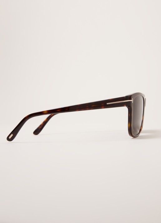 TOM FORD Giulio zonnebril gepolariseerd FT0698 - detail 2 donkerbruin