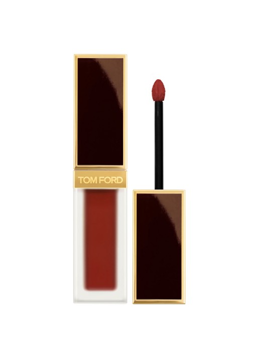 Tom Ford Liquid Lip Luxe Matte - vloeibare lipstick - voorkant 4 133 scarlet stiletto