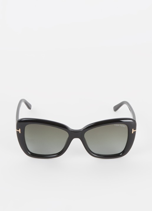 TOM FORD Maeve zonnebril  FT1008 - voorkant 2 zwart