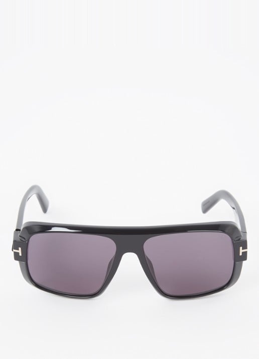 TOM FORD Piloten zonnebril FT1101 - detail zwart