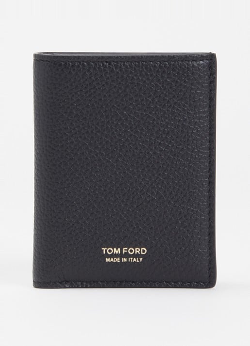 Tom Ford Portemonnee van kalfsleer met logo