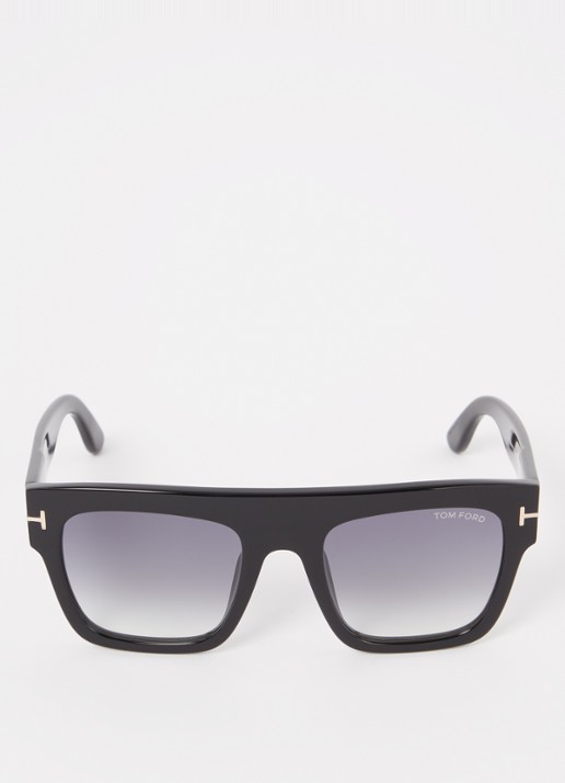 TOM FORD Renee zonnebril FT0847 - detail zwart