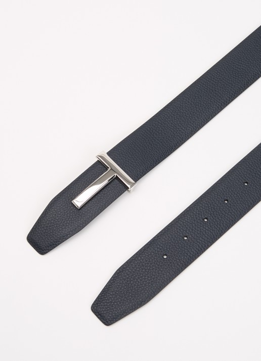 TOM FORD Riem van kalfsleer - detail 2 donkerblauw