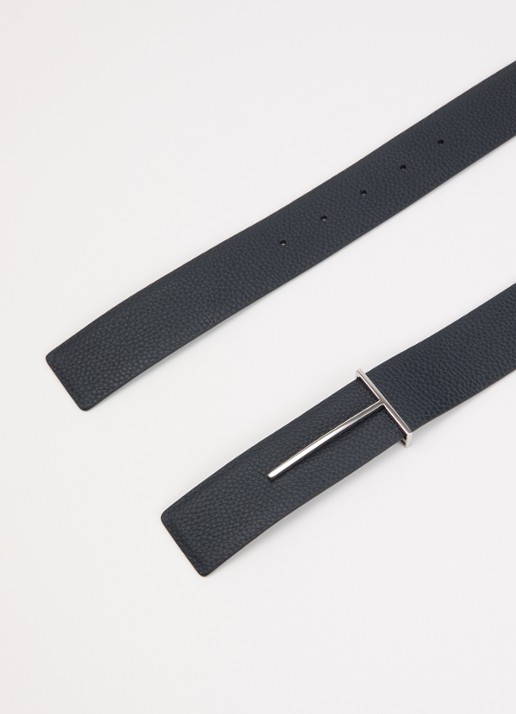 TOM FORD Riem van leer - detail 2 donkerblauw