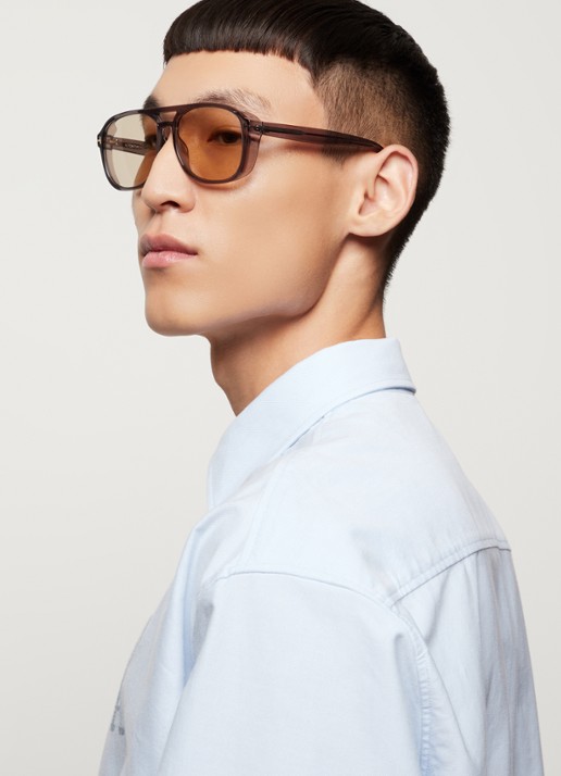 TOM FORD Rosco zonnebril TR001630 - voorkant 2 grijs