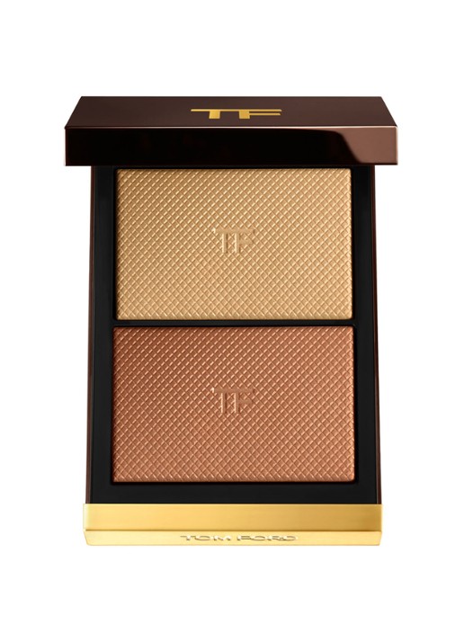 Tom Ford Shade and Illuminate Highlighting Duo - highlighter palette - voorkant 3 tanlight