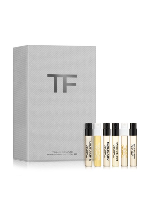 Tom Ford Signature Eau de Parfum Disovery Set - Limited Edition mini sample parfumset - voorkant undefined