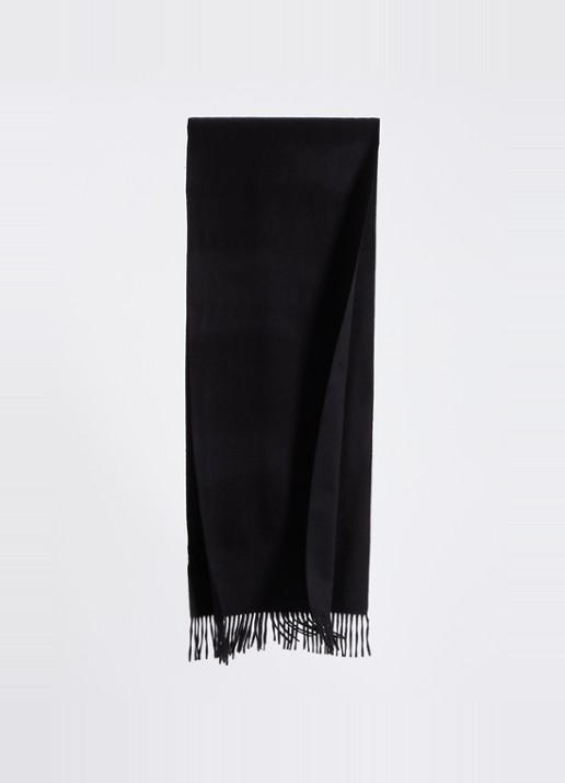 TOM FORD Sjaal van kasjmier 35 x 196 cm  - detail 2 zwart