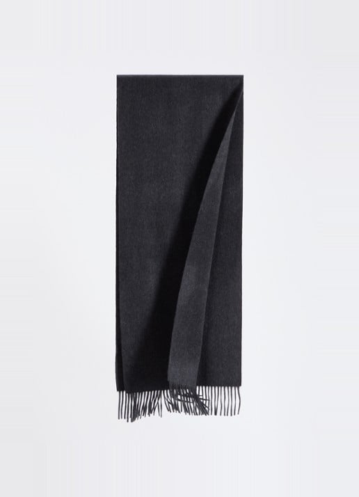 TOM FORD Sjaal van kasjmier 35 x 196 cm  - detail 2 antraciet
