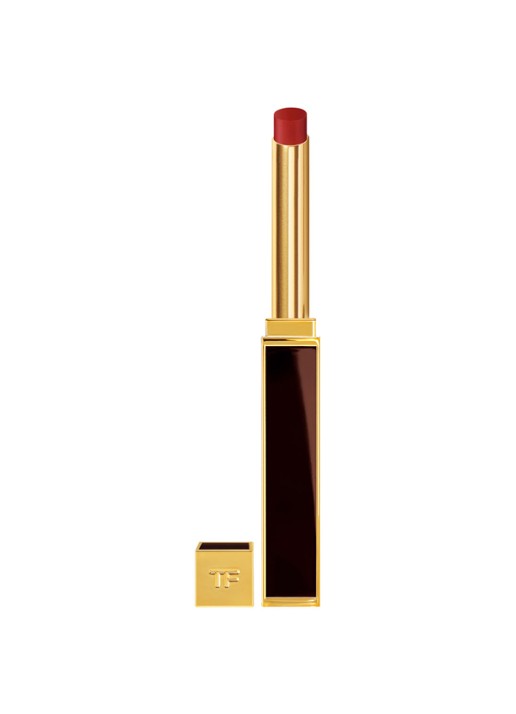 Tom Ford Slim Lip Color Shine - lipstick - voorkant 16 scarlet rouge