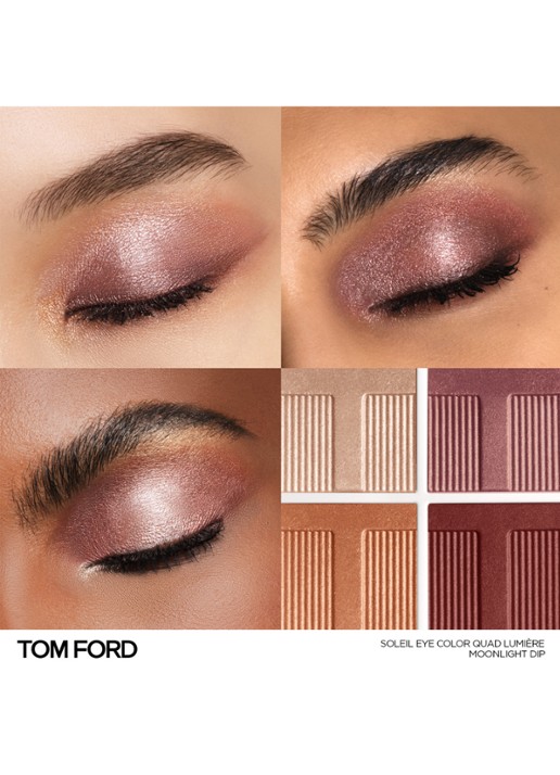 TOM FORD Soleil Eye Color Quad - oogschaduw palette - voorkant 2 nude dip 2.0