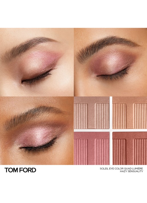 TOM FORD Soleil Eye Color Quad - oogschaduw palette - voorkant 2 hazy sensuality