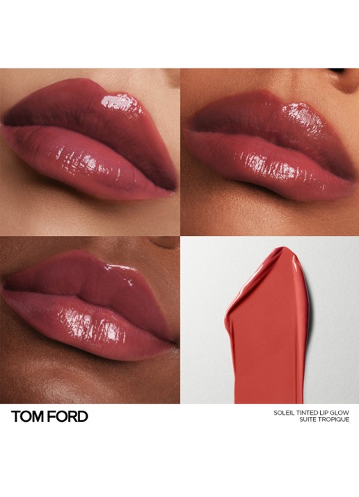 TOM FORD Soleil Tinted Lip Glow - lipgloss - voorkant 4 suite tropique