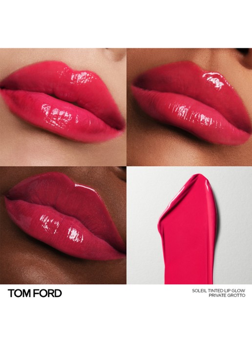 TOM FORD Soleil Tinted Lip Glow - lipgloss - voorkant 4 private grotto