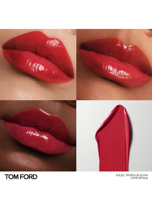 TOM FORD Soleil Tinted Lip Glow - lipgloss - voorkant 2 café pétale