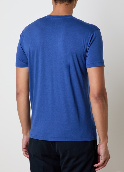 TOM FORD T-shirt met ronde hals - achterkant 3 blauw