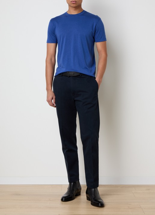 TOM FORD T-shirt met ronde hals - voorkant 5 blauw