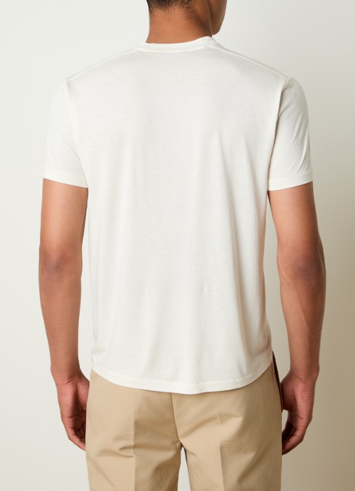 Tom Ford T-Shirt  - achterkant 5 gebroken wit
