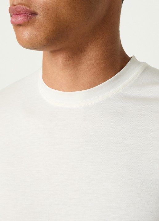Tom Ford T-Shirt  - detail 2 gebroken wit