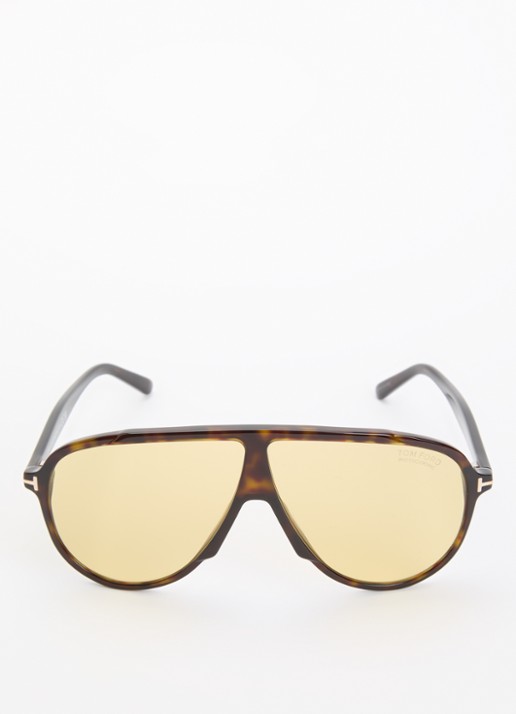 TOM FORD Vladimir zonnebril TR001986 - detail bruin
